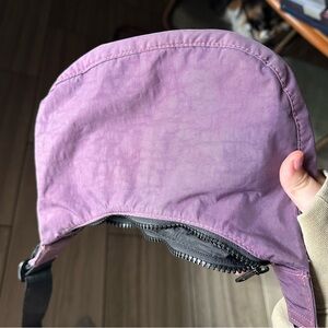 Small DYED taupe Baggu crescent